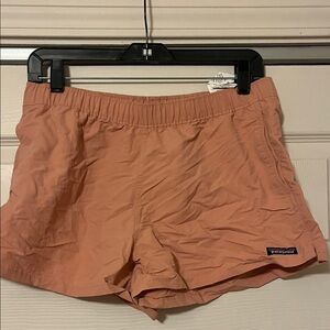 Patagonia Women's Athletic Shorts in Peach